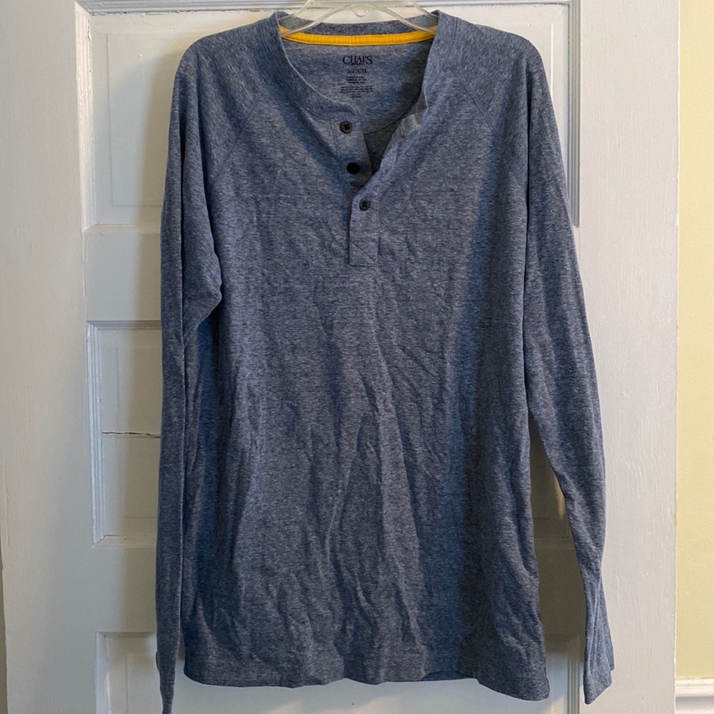 Mens Long Sleeve Chaps Shirt